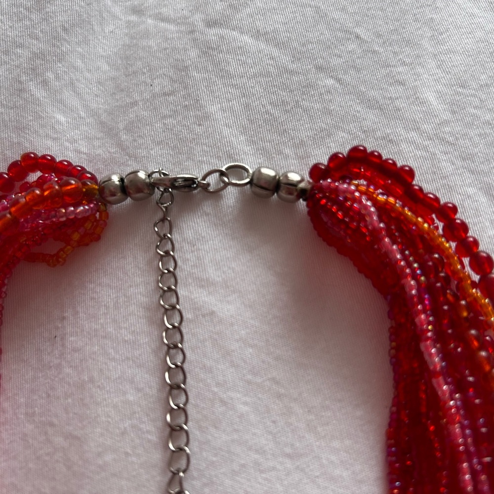 Himalayan Gems Mixed Beaded Necklace - Picture 3 of 6